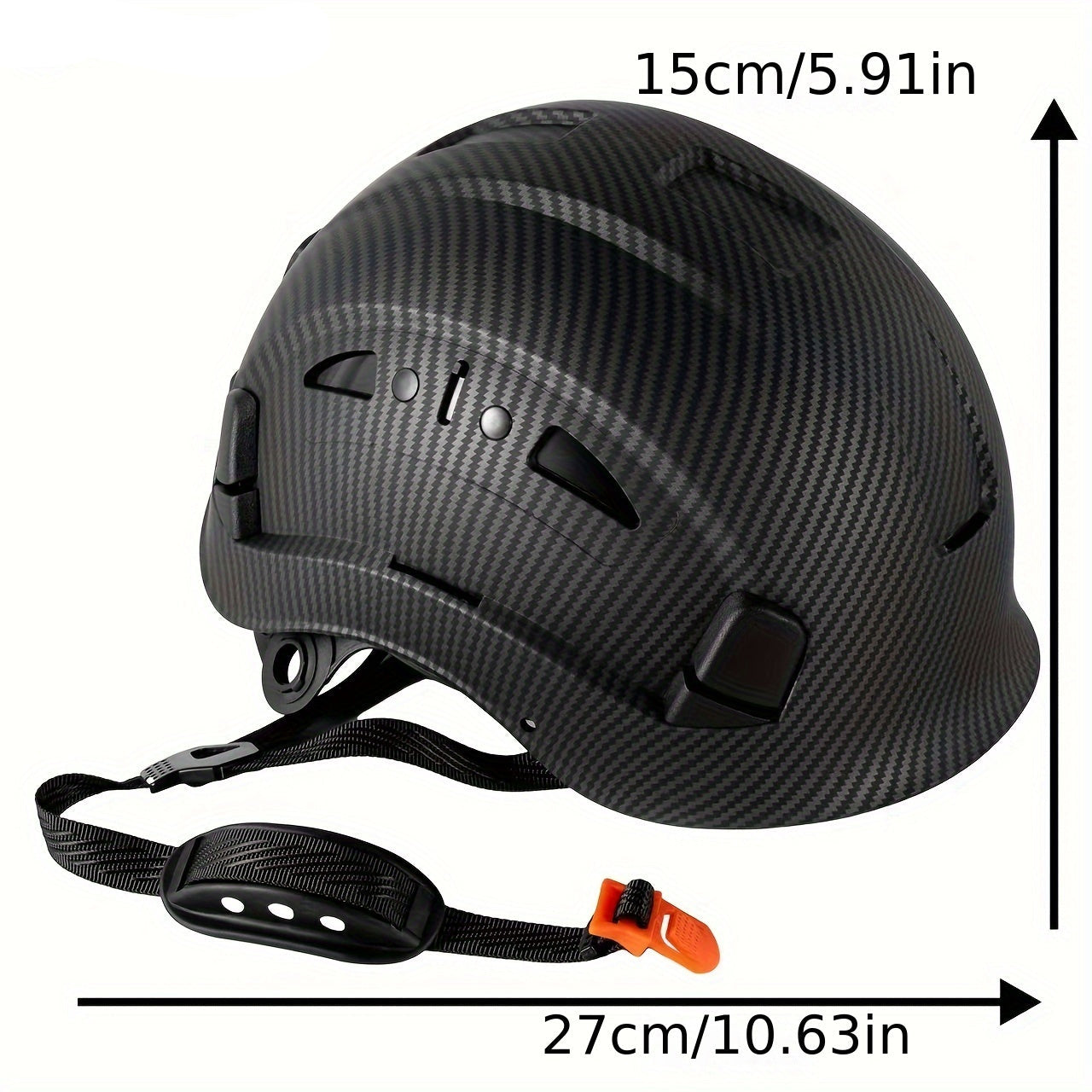 Carbon Fiber Pattern Safety Helmet by Snagg A Safety Helmet