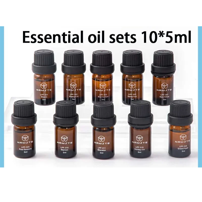 10 Piece Hotel Signature Series – Water-Based Botanical Extracts for High Velocity Environmental Scenting