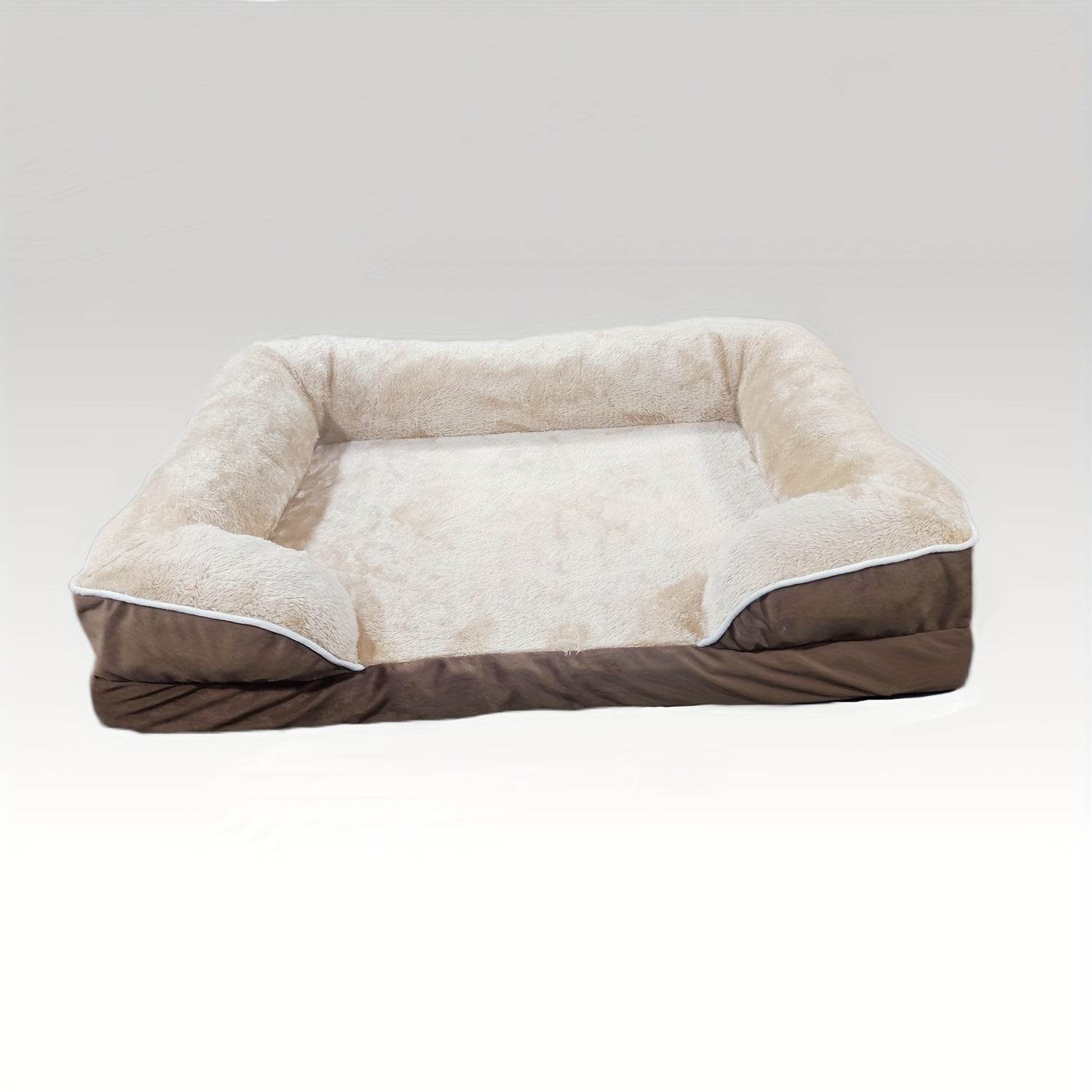 Cozy Warmth Large Dog Bed with Removable Cover - SnaggIt