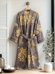 Men’s & Women’s Cotton Double Gauze Bathrobe by Snagg A Pajama