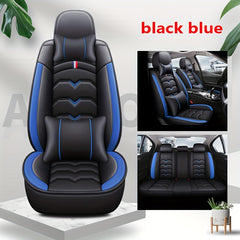 5 Seater PU Leather Car Seat Cover Set by Snagg A Seat Cover