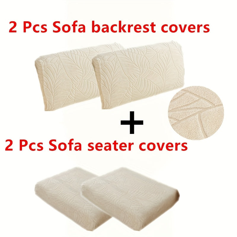 Universal Stretch Sofa Cushion Cover Set by Snagg A Cushion Cover