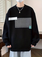 Men’s Geometric Pattern Sweater by Snagg A Jumper