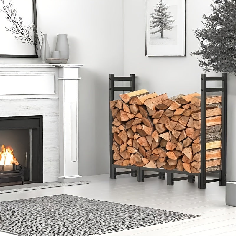 Heavy Duty Adjustable Firewood Rack by Snagg A Rack