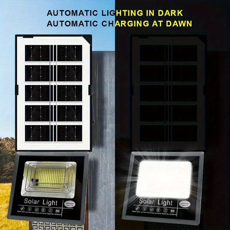 2 Pack Solar Lights with Remote – 6000K Bright White by Snagg An Outdoor Light