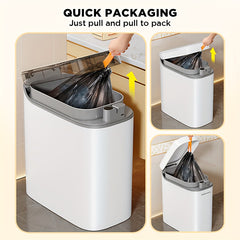 Smart Motion Sensor Trash Can by Snagg A Bin