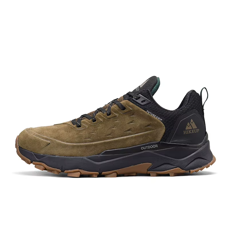 Men's suede leather camping and hiking shoe – image 1