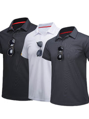 3-Pack Men’s Classic Polo Shirts - SnaggIt