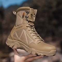 Men's High Top Work Boots with Steel Toe Protection by Snagg A Safety Shoes