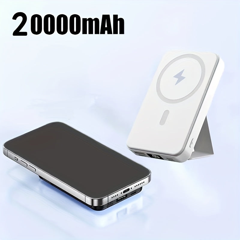 20000mAh Portable Magnetic Mobile Power Bank by Snagg A Power Bank