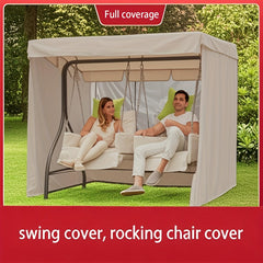 Beige Oxford Swing Chair Cover by Snagg A Canopy Tent