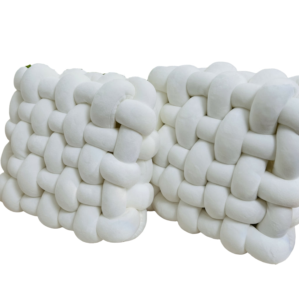 2pcs Knot Throw Pillow Set by Snagg A Cushion