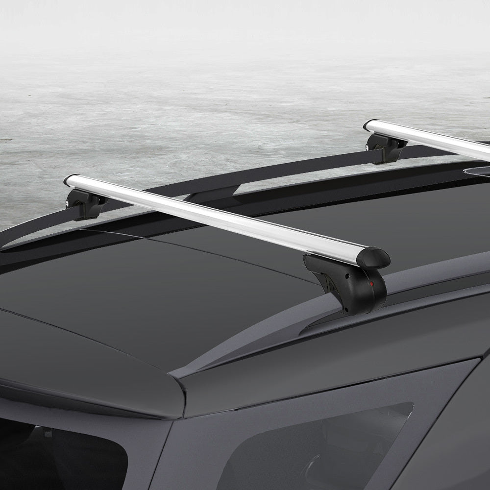 Universal Car Roof Adjustable Rack Cross Bars by Snagg A Car Rack
