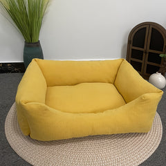 Orthopedic Washable Non-Slip Dog Bed with Raised Edges by Snagg A Pet Bed