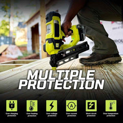 2 Pack 18V 8.0Ah Lithium-Ion Batteries – High Capacity, Rechargeable, Compatible with 18V ONE+ Tools