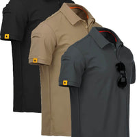 3-Pack Men’s Classic Polo Shirts - SnaggIt