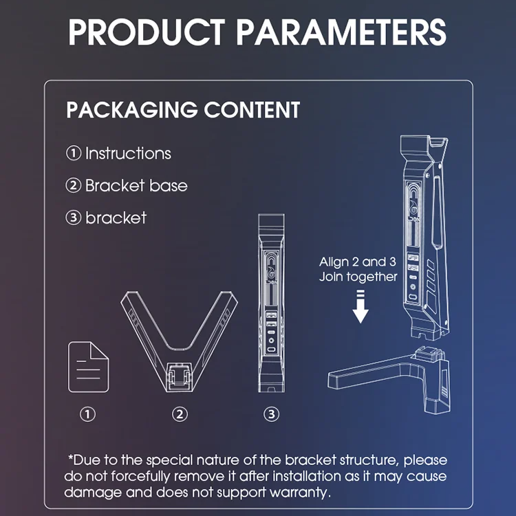 RGB Gaming Headset Stand Sound Activated LED Holder by Snagg A Headset Holder