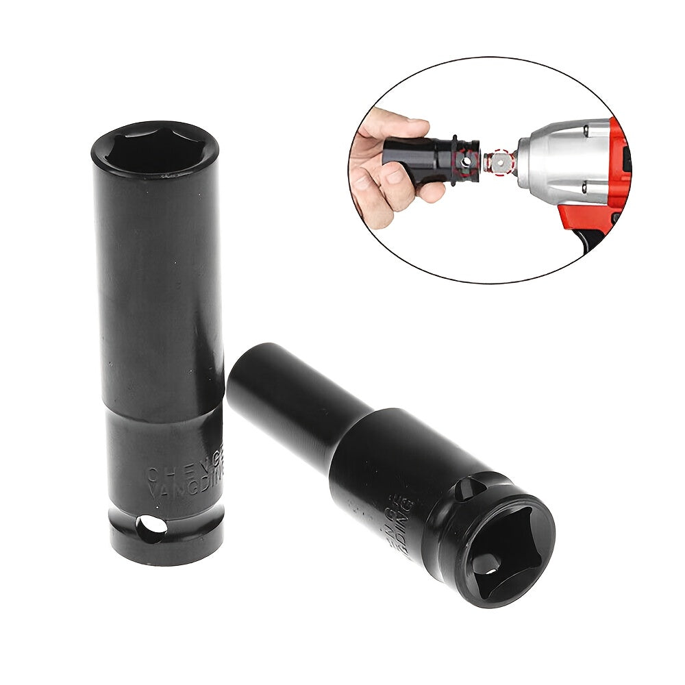 20 Pcs 1/2’’ Drive Hex Impact Socket Set — Deep Metric 8–32mm - 1set (20pcs) - Other Power Tools