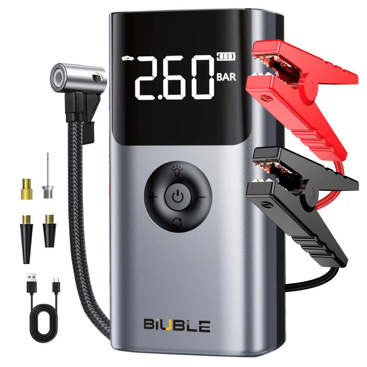 8000A Car Jump Starter with Air Compressor by Snagg A Jump Starter
