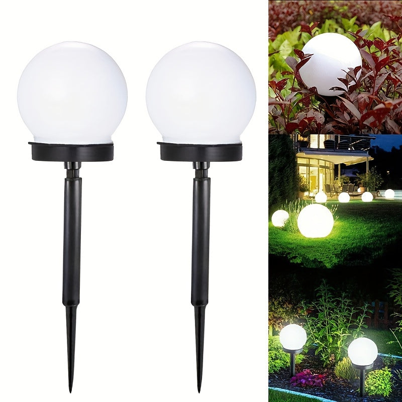 10pcs Solar Matte Black LED Lawn Stake Lamps by Snagg An Outdoor Light