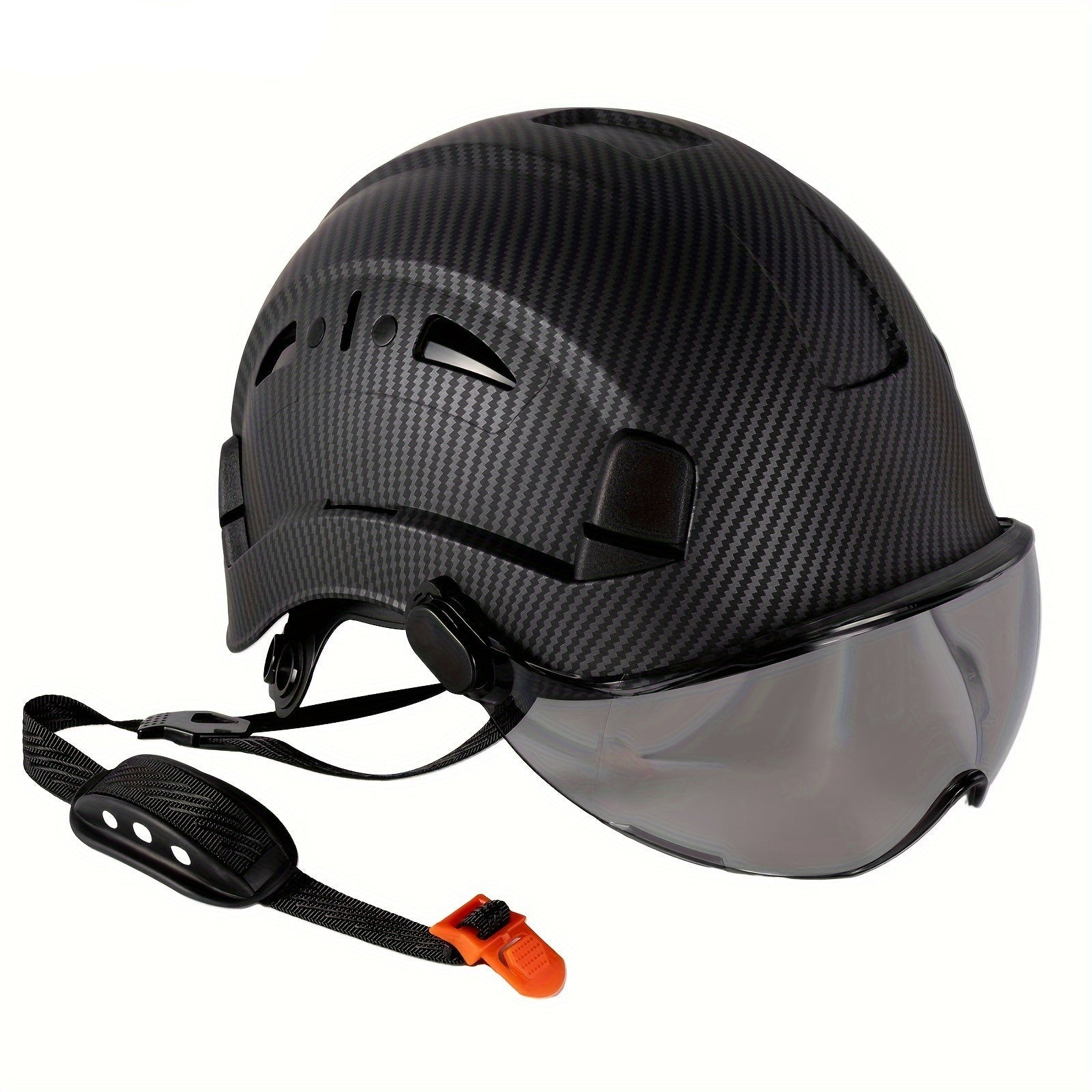 Carbon Fiber Pattern Safety Helmet by Snagg A Safety Helmet