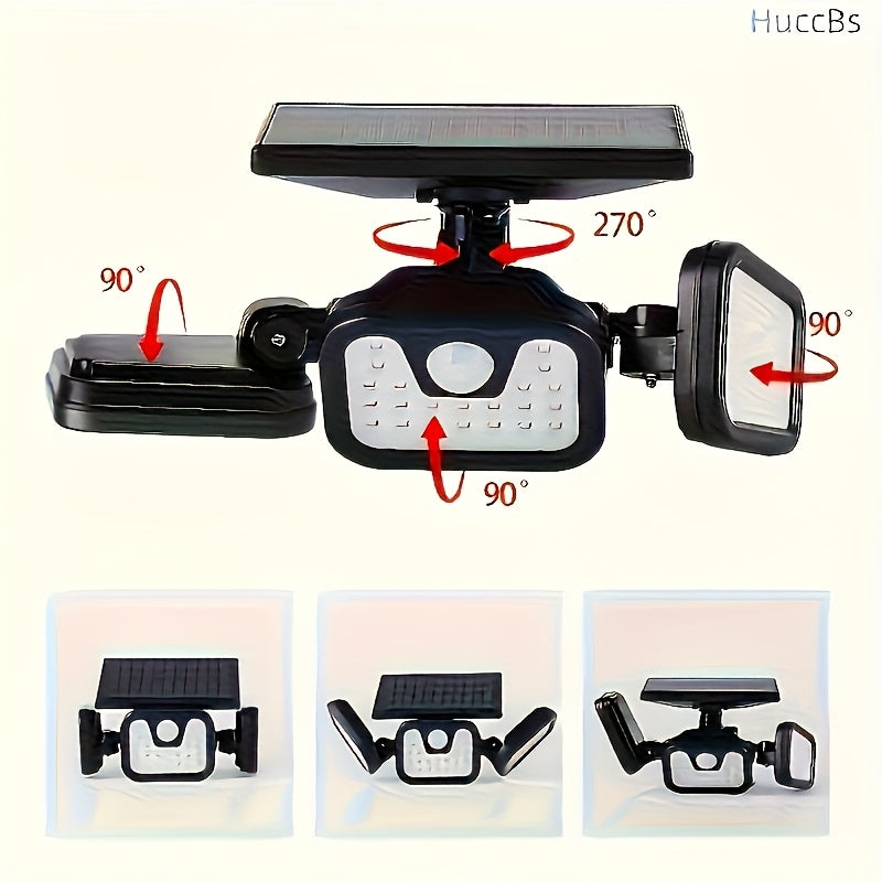 4pcs Solar LED Outdoor Lamps by Snagg An Outdoor Light