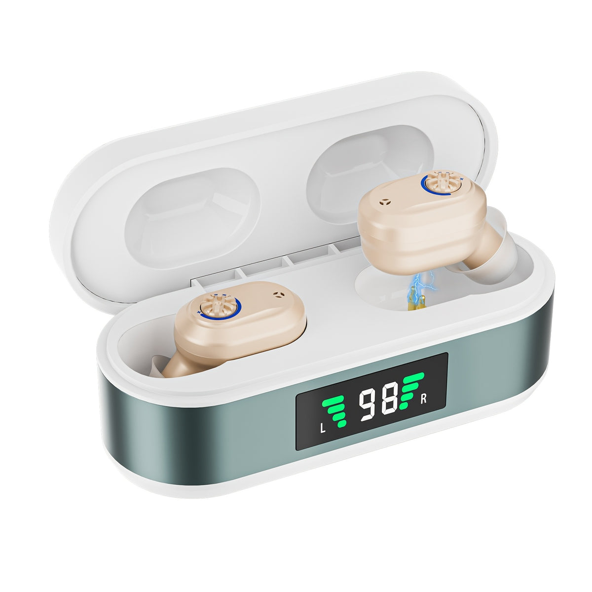 Rechargeable Wireless Earbuds with Noise Reduction by Snagg An EarBud