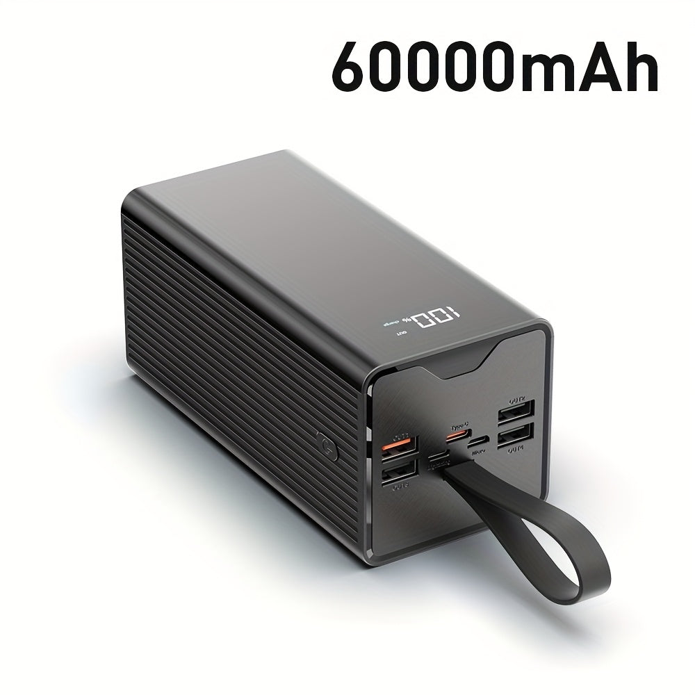 60000mAh Portable Mirror-shaped Portable Power Bank by Snagg A Power Bank