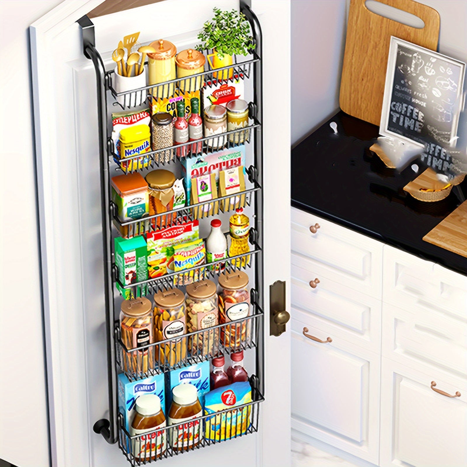 Over-the-Door Pantry Organizer by Snagg A Rack
