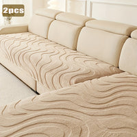 2pcs Bohemian Modern Wave Sofa Cushion Cover Set by Snagg A Sofa Cover