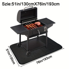 Fireproof BBQ Grill Mat by Snagg A Mat