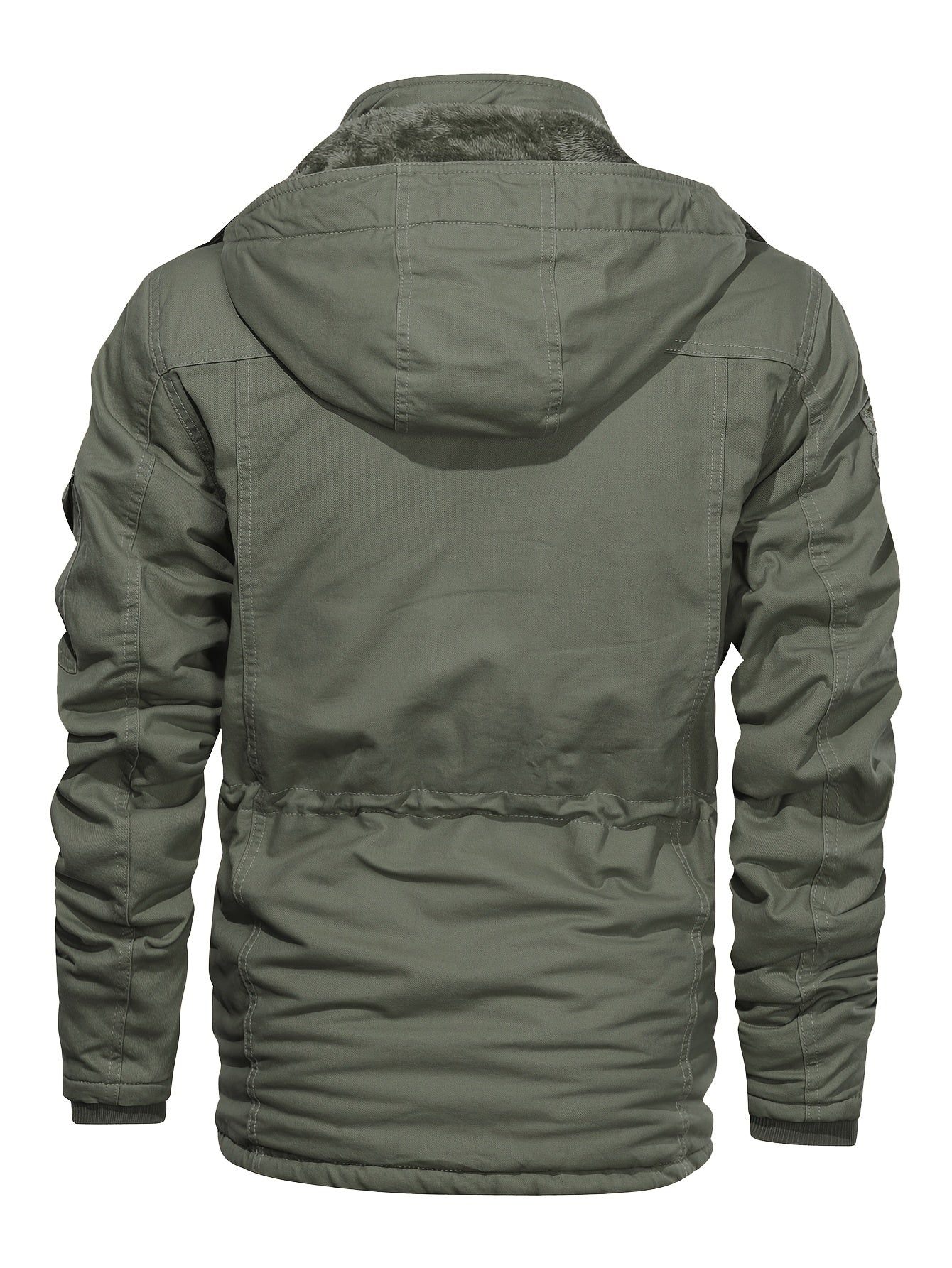 Heavyweight Winter Jacket with Detachable Hood by Snagg A Jacket