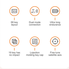 60% Wireless Mechanical Keyboard for PC by Snagg A Keyboard