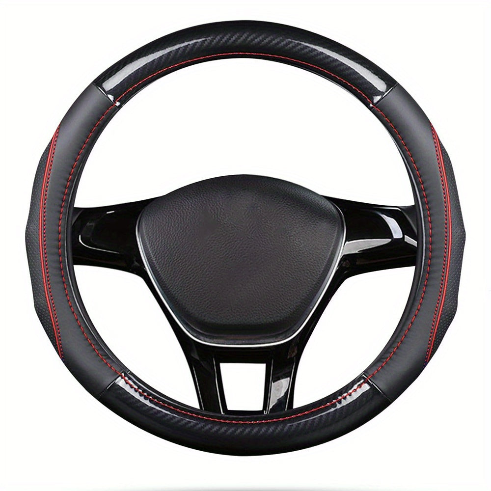 Carbon Fiber Style Steering Wheel Cover by Snagg A Steering Wheel Cover
