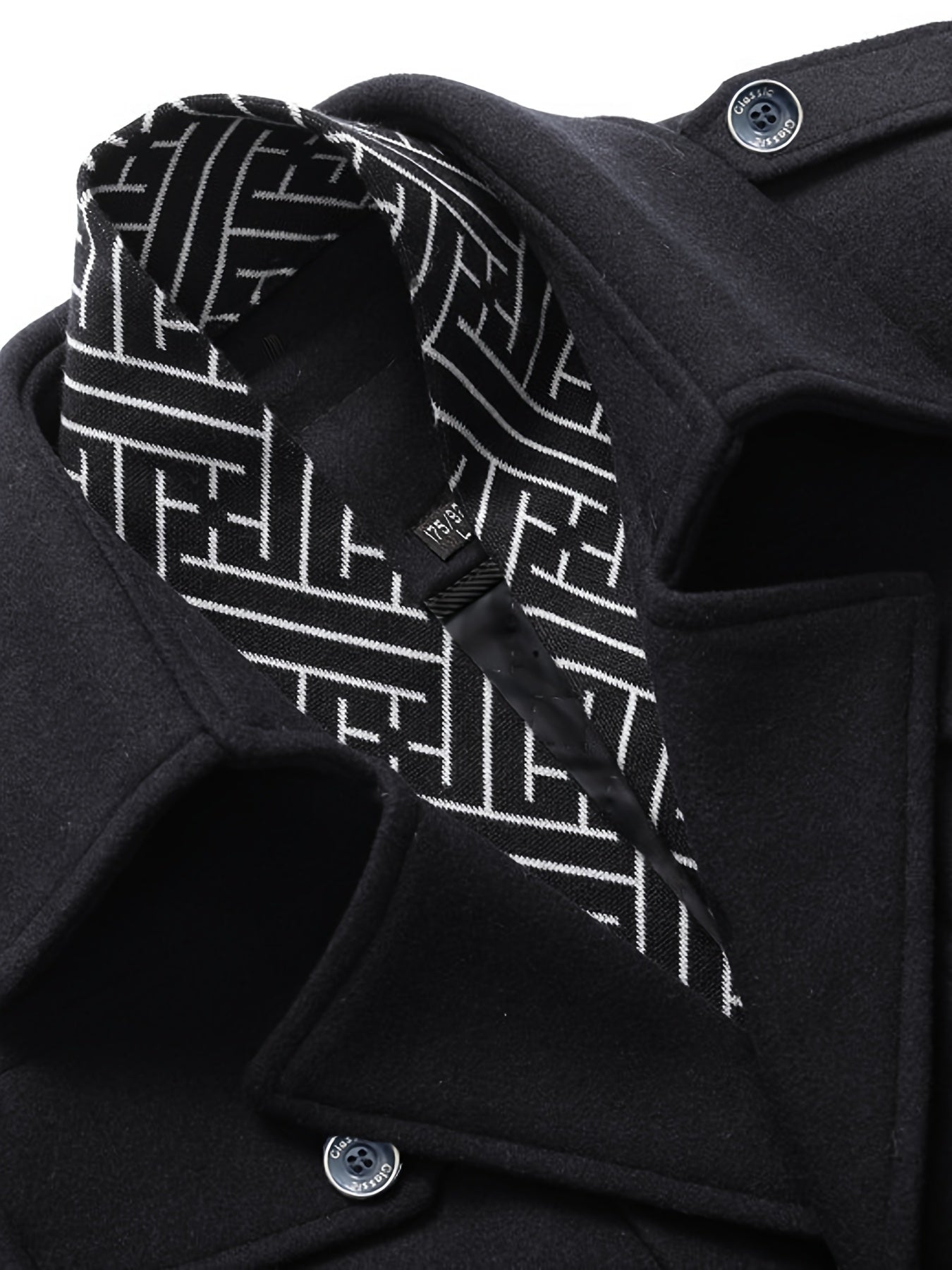 Men’s Sheep Tweed Coat with Scarf Collar by Snagg A Coat