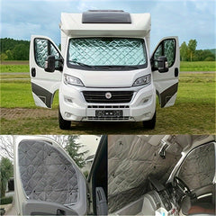 RV Sunshade Set Windshield & Side Window Covers by Snagg A Car Cover
