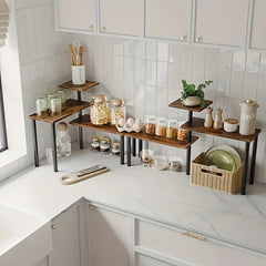 Multi-Tier Corner Storage Rack by Snagg A Rack