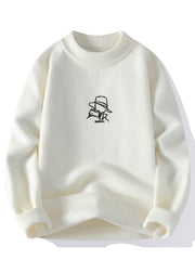 Men’s Graphic Knit Sweatshirt by Snagg A Jumper