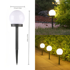 10pcs Solar Matte Black LED Lawn Stake Lamps by Snagg An Outdoor Light