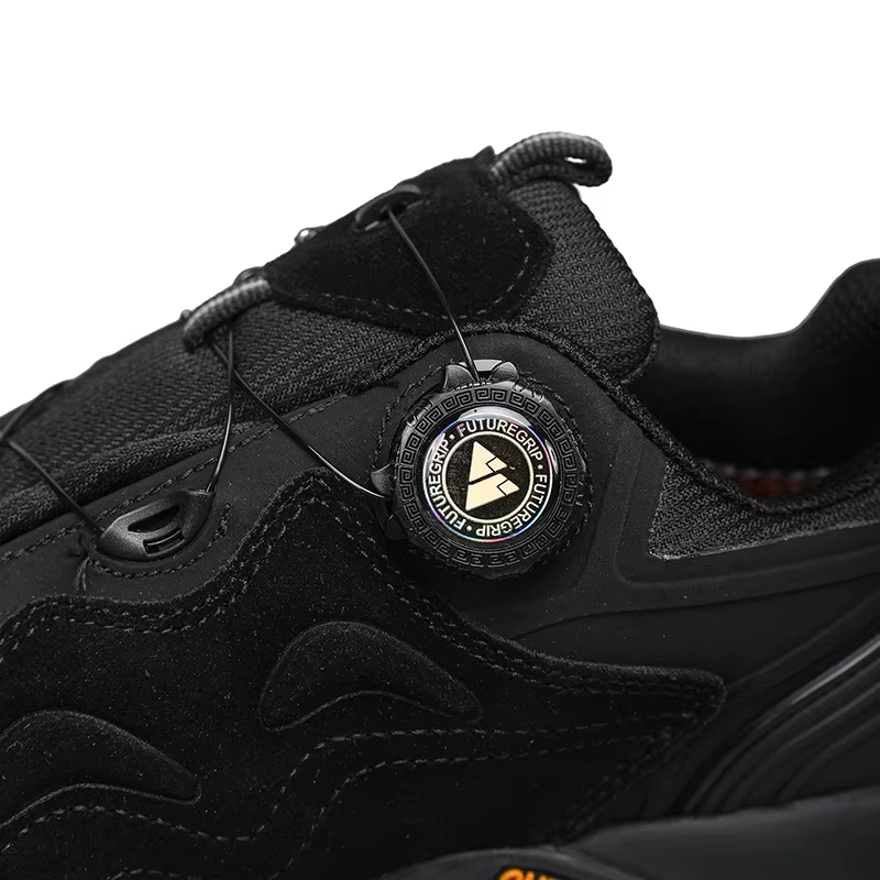 Mid-Top Trekking Shoes – Quick-Lace Turnbuckle Hiking Shoes with Cotton Lining