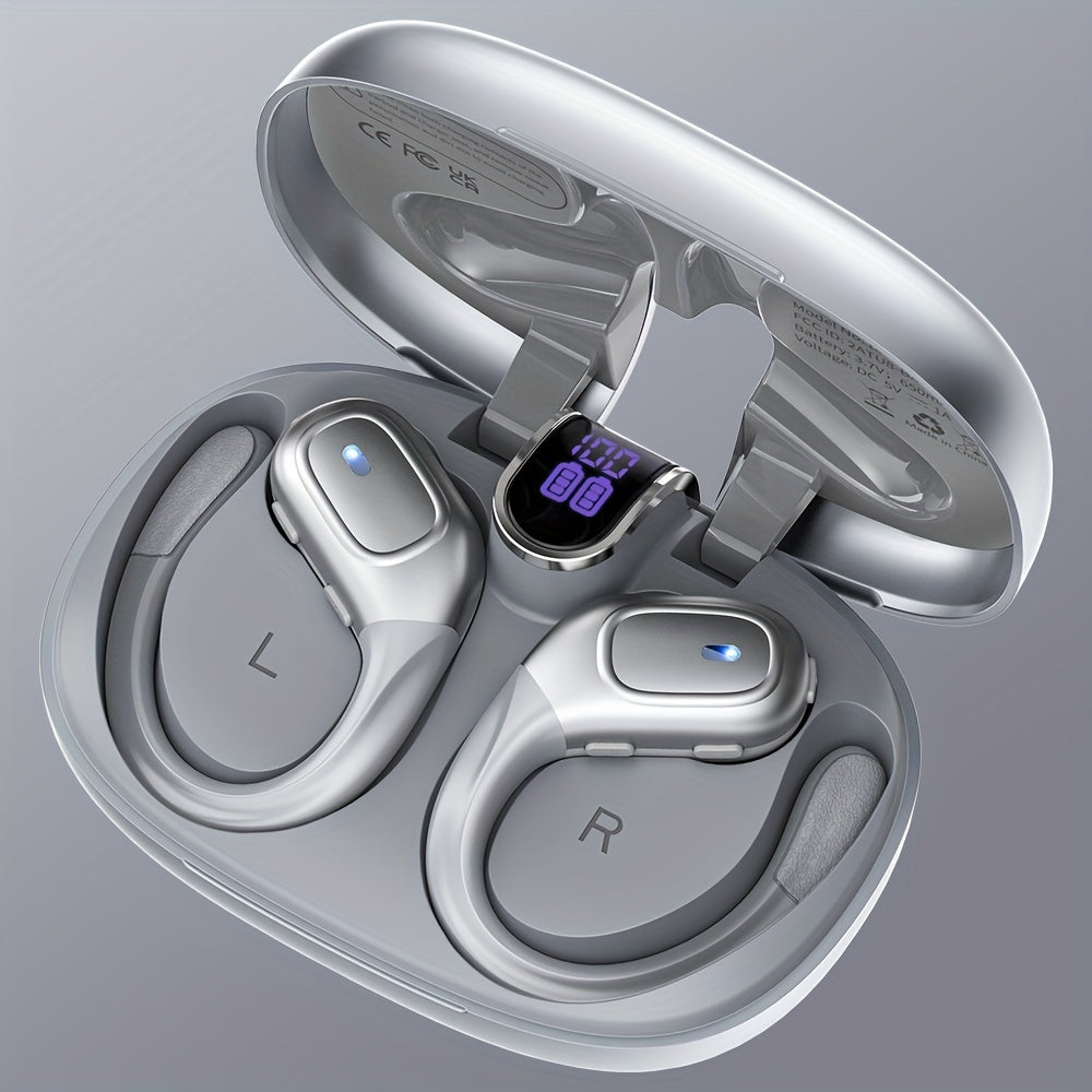 Wireless 5.3 Earbuds – 78H Playtime with LED Display by Snagg An EarBud