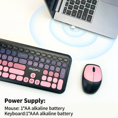 2.4G Wireless Keyboard & Mouse Set Quick USB Connection for Office, Gaming & Everyday Use by Snagg A Keyboard