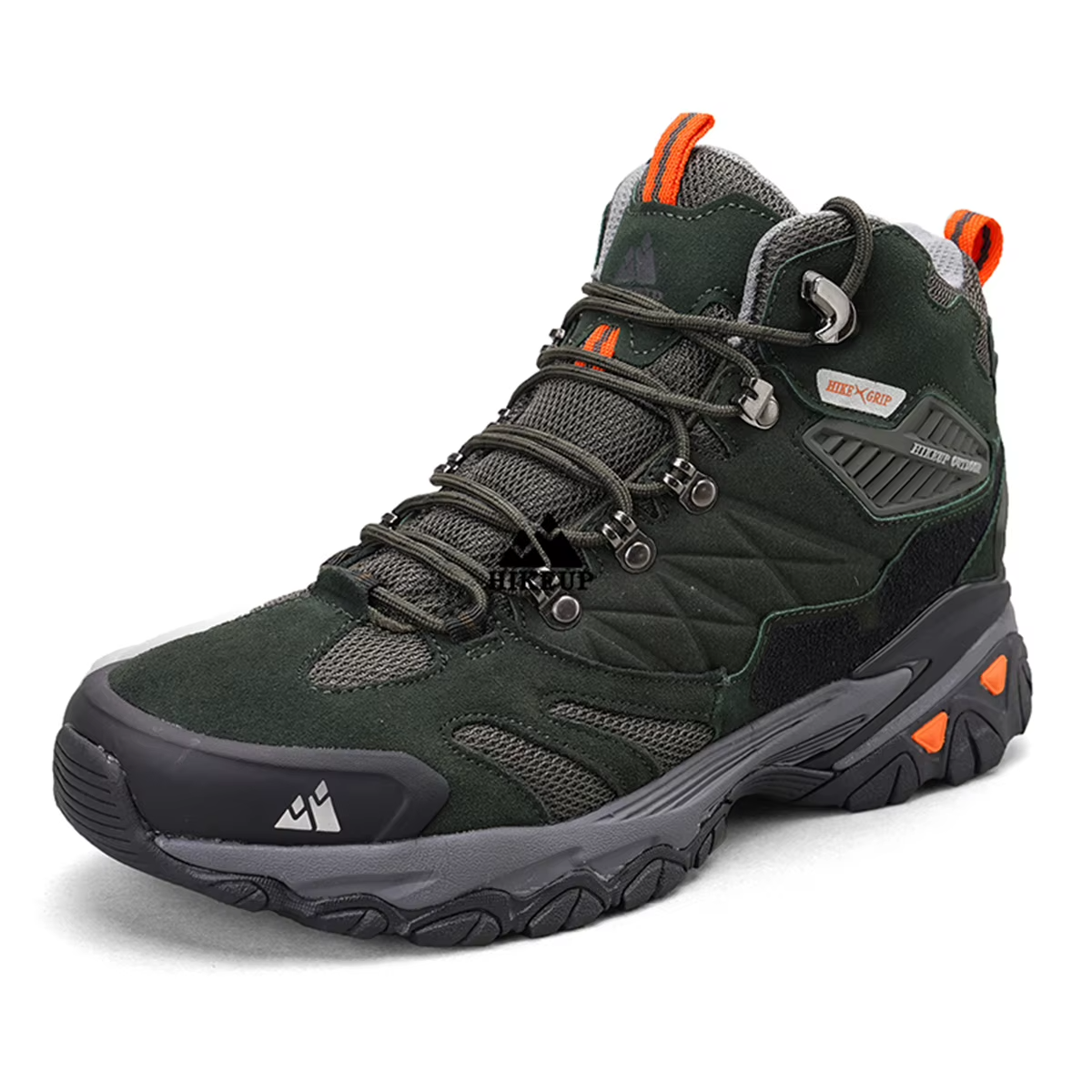 Men's leather high-top trekking boot – image 11