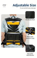 Adjustable Electrician Tool Vest by Snagg A Tool Vest