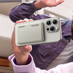 10000 MAh Slim Wireless Power Bank Compatible For IPhone Series by Snagg A Power Bank