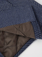 Men’s Elegant Wool Blend Trench Coat with Detachable Scarf by Snagg A Coat