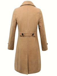 Men’s Stylish Double-Breasted Tweed Coat by Snagg A Coat