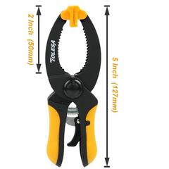5 Inch Ratcheting Hand Clamp Set (2 or 4 Pieces)