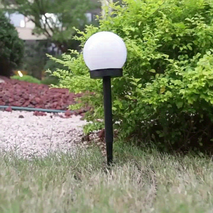 10pcs Solar Matte Black LED Lawn Stake Lamps by Snagg An Outdoor Light