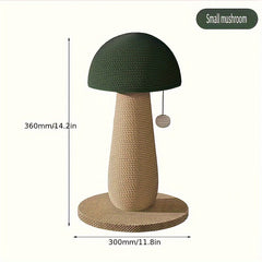 Mushroom Cat Scratching Post by Snagg A Scratcher